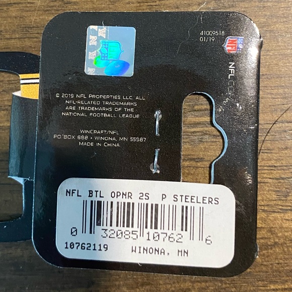 Steelers Bottle Opener - Picture 4 of 7